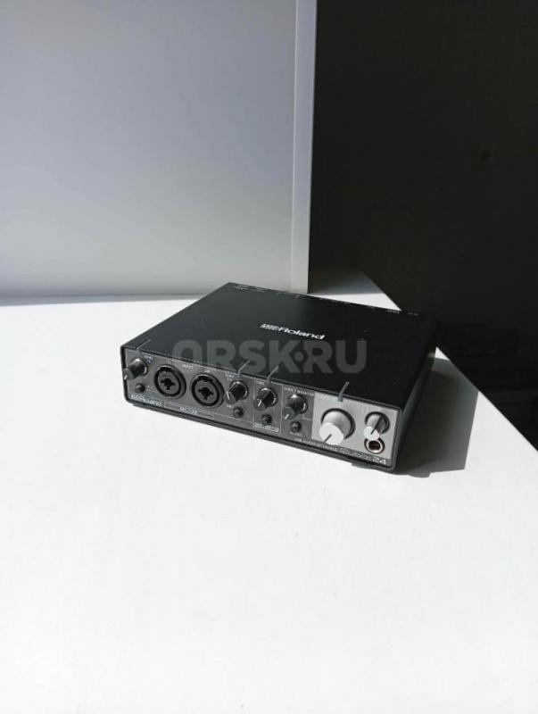 ПРОДАМ :
Аудио интерфейс AUDIO INTERFACE  Roland Rubix24. - Новотроицк