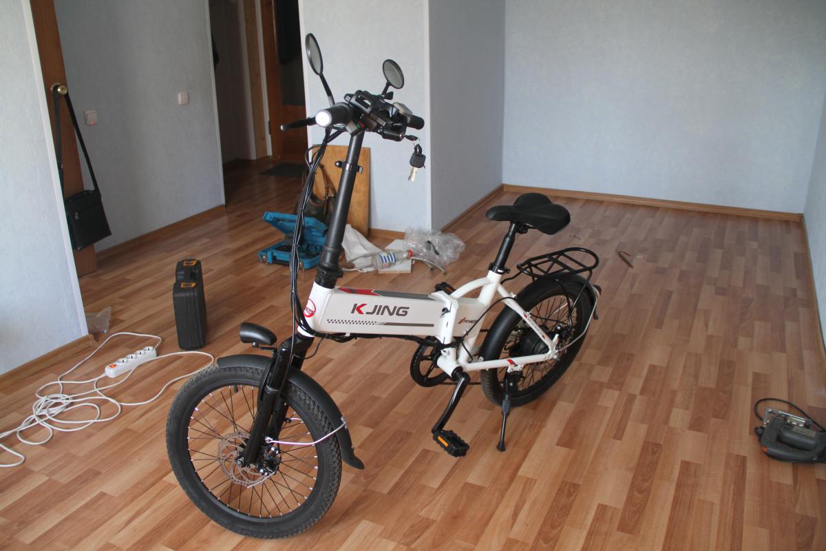 Электро велосипед отличное состояние на48 вольт 350 ватт - Новотроицк