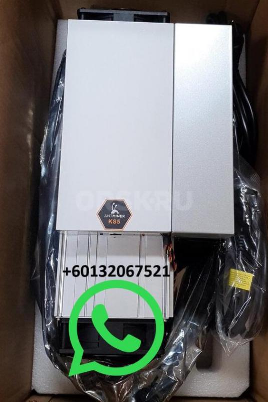 Bitmain Antminer KS5 Pro (21Th)  Crypto Mining Asic KAS Miner Machine  
KAS  kHeavyHash  Air-coolin - Оренбург