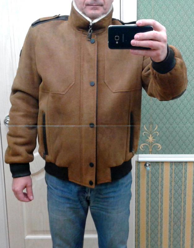 Продам новую мужскую зимнюю куртку,"PRONTO"(Турция), покупал там же, укороченная, натураль - Гай