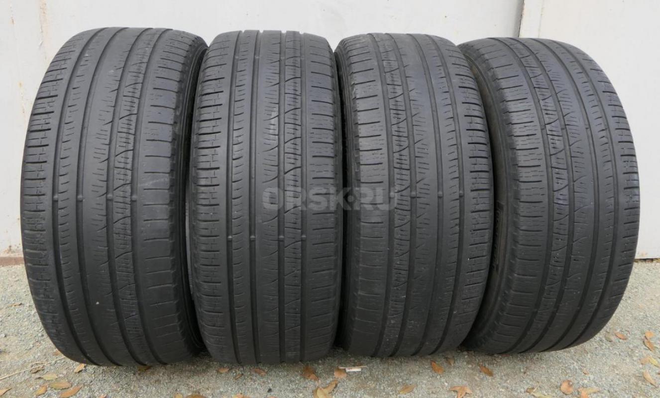 Шины 235/55 R17 99V (4 штуки)
Pirelli Scorpion Verde All season M+S
Остаток протектора: 4 - 5 мм - Орск