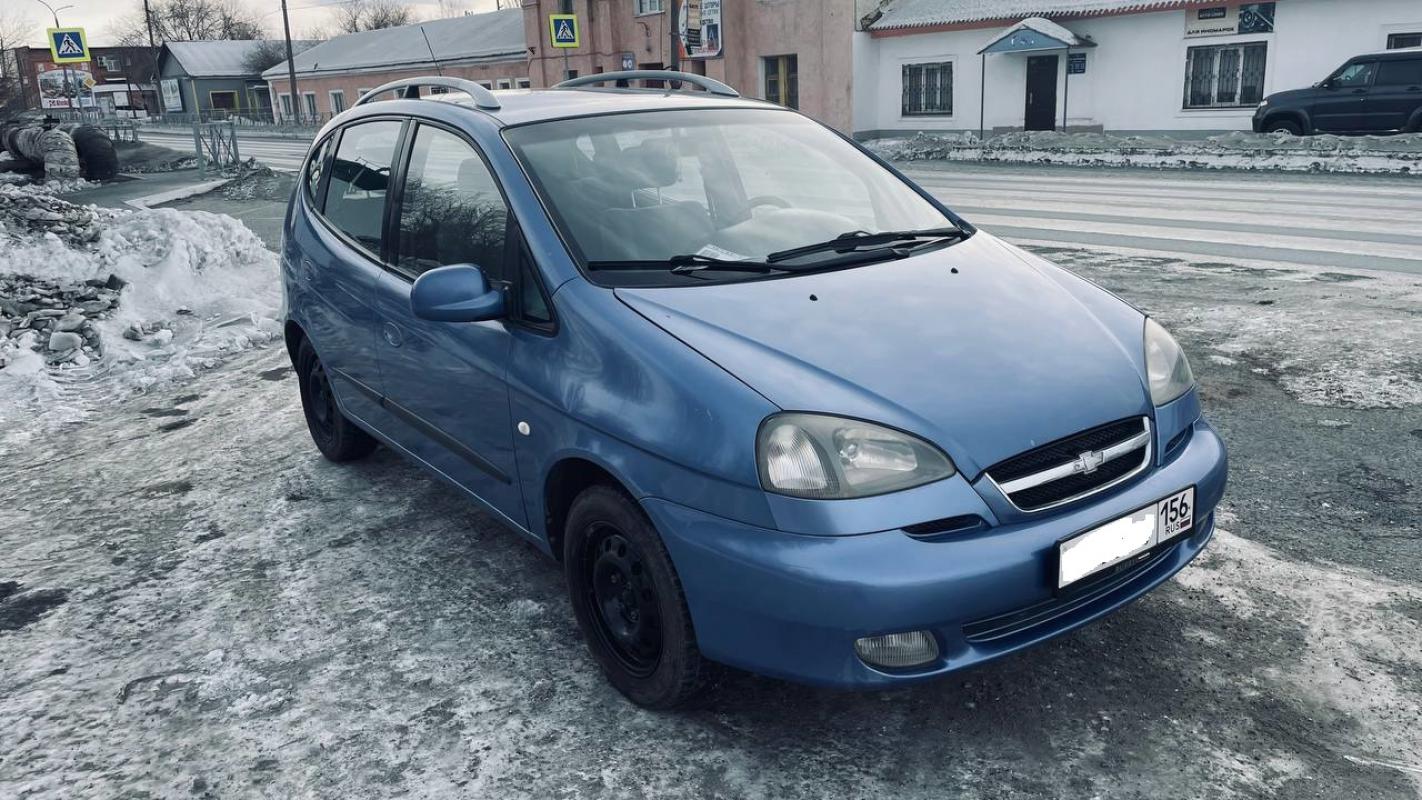 Продается Chevrolet Rezzo 1.6 MT, 2007 г. - Новотроицк