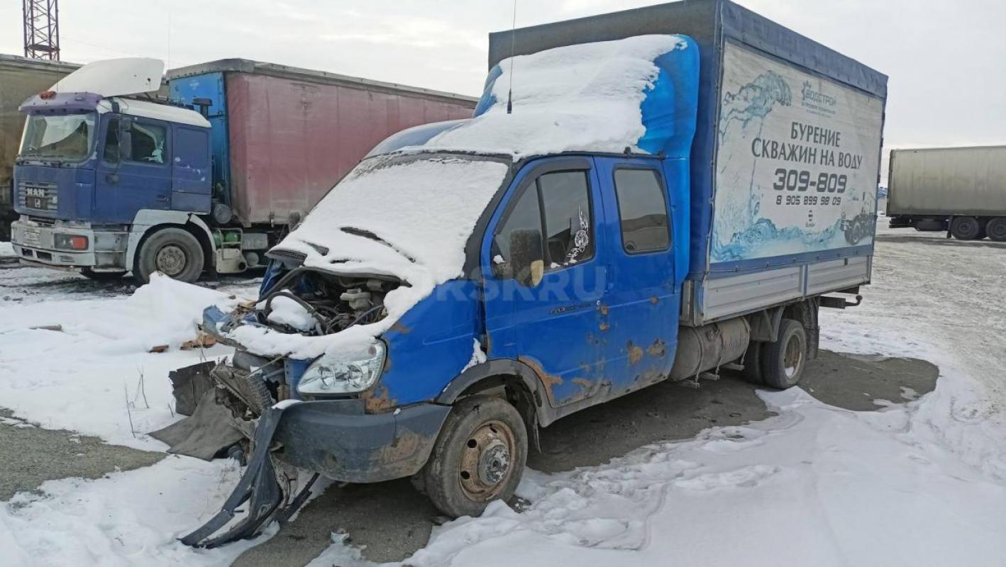 Газель фермер после НЕ серьезного ДТП. - Орск