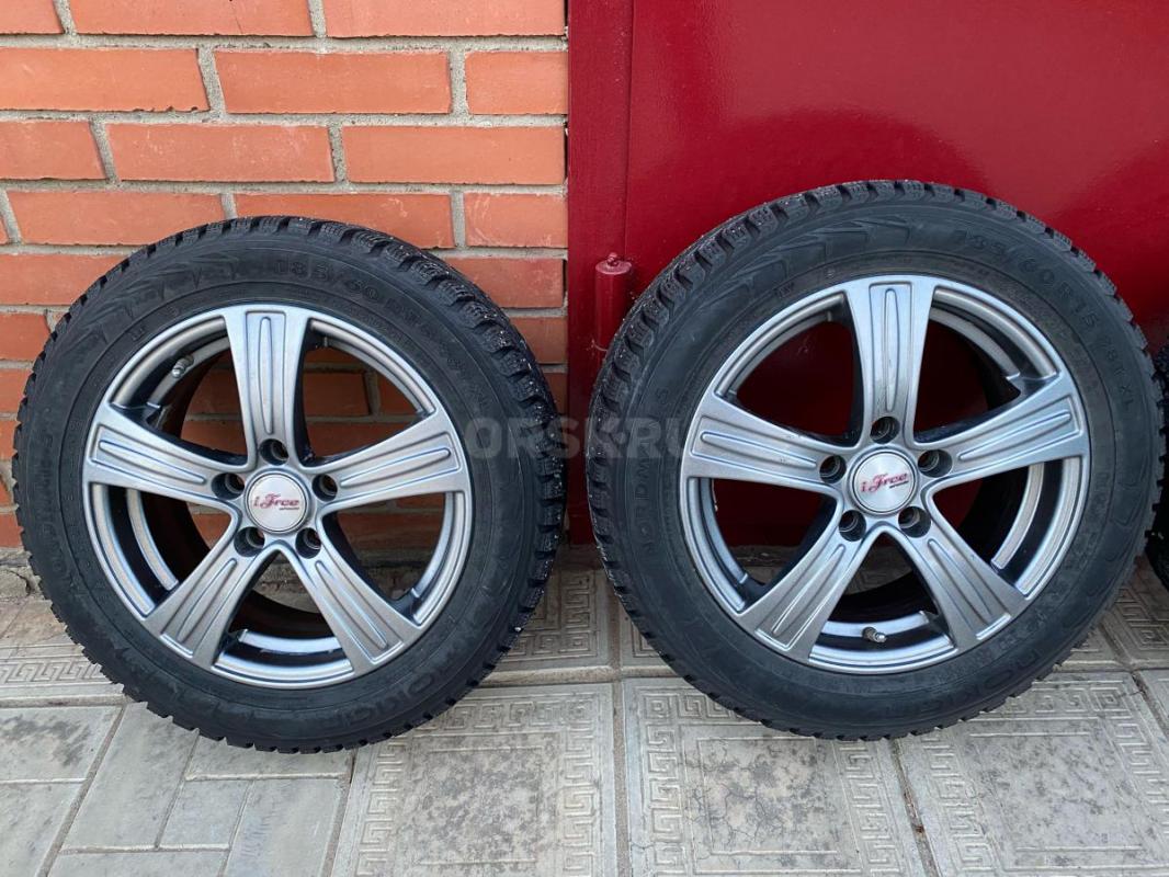 Продам комплект зимних колес. 185/60 R15. - Орск