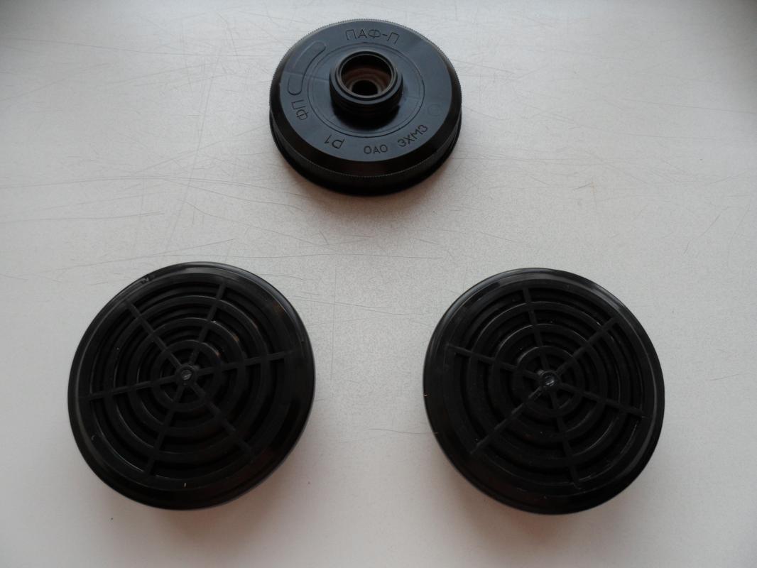 Противогаз ГП-7 с сумкой для хранения и переноски, хорошим набором ЗИПа и тремя фильтрами Р1 ФП ПАФ- - Новотроицк