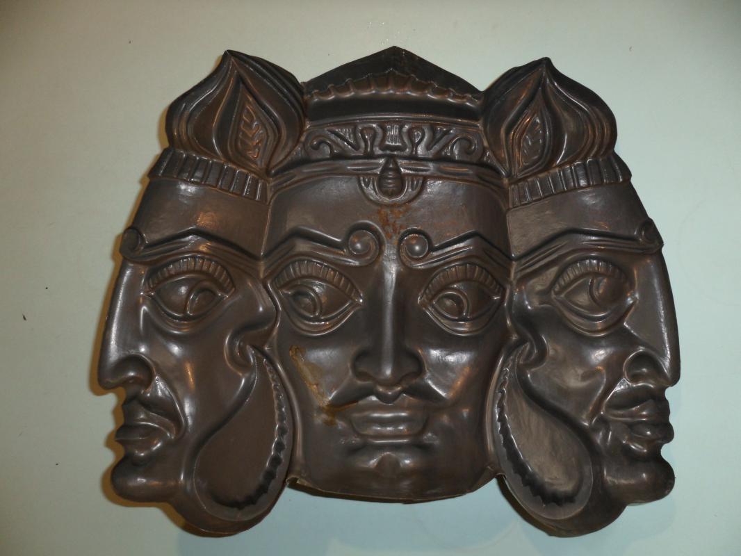 Маска Тримурти времен СССР. - Новотроицк