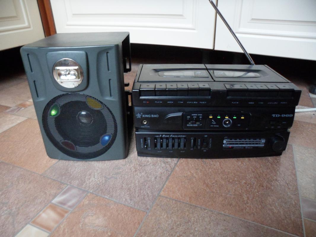 Двухкассетная магнитола XING BAO, модель TD-969. - Новотроицк