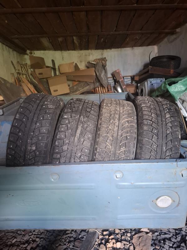 Продам зимнюю шипованную резину матадор, резина в хорошем состоянии, без порезов, проколов, шипов ос - Новотроицк