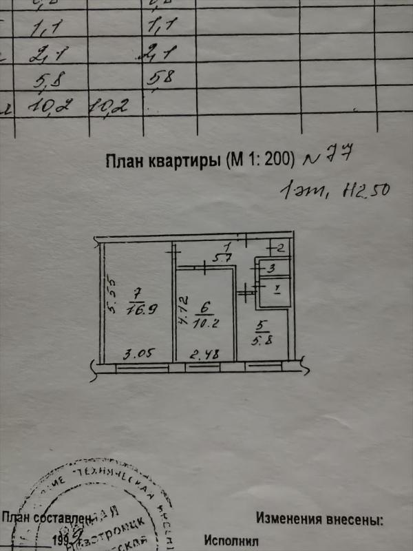 Продается 2х-комнатная квартира на Западном в панельной пятиэтажке на первом этаже. - Новотроицк