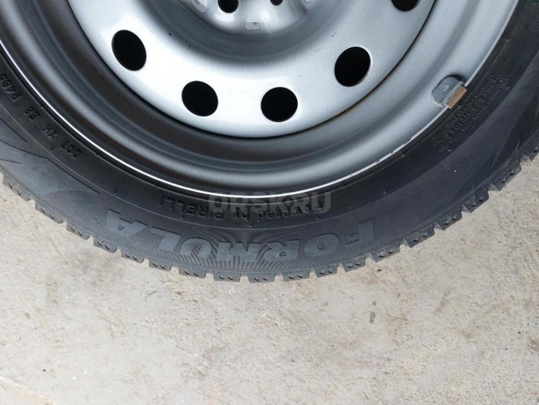 Зимния резина Pirelli Formula 175/65 R 14  с дисками, проехала две тыс км. - Орск