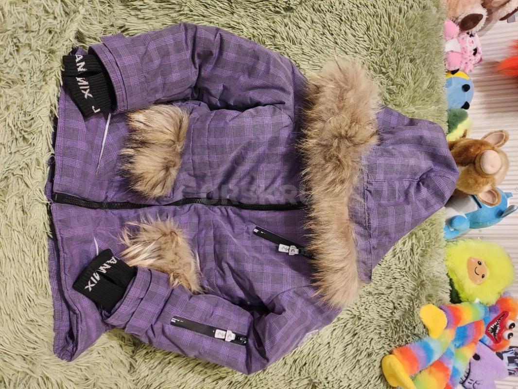 Очень теплая детская Зимняя куртка ( Парка ) из мембраны! - Орск