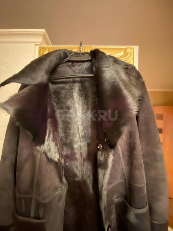 Дубленка женская, двухсторонняя, натуральная, размер 46-48 - Орск