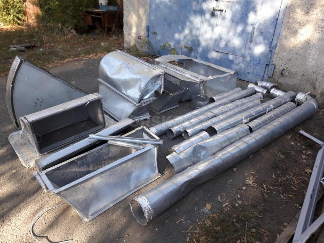 Отдельные блоки воздуховода из оцинкованной стали
Воздуховод, вентиляционные короба, трубы, бу, при - Орск