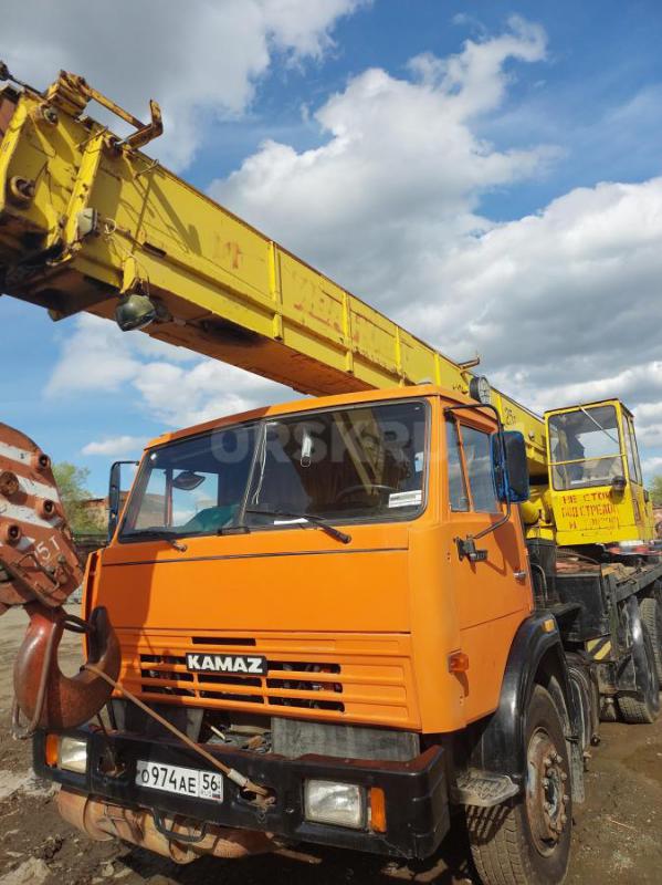 Продам автокран 25т 21м ивановец в хорошем рабочем состоянии ,пжд,фен,онк 140,всё работает, стоит на - Орск