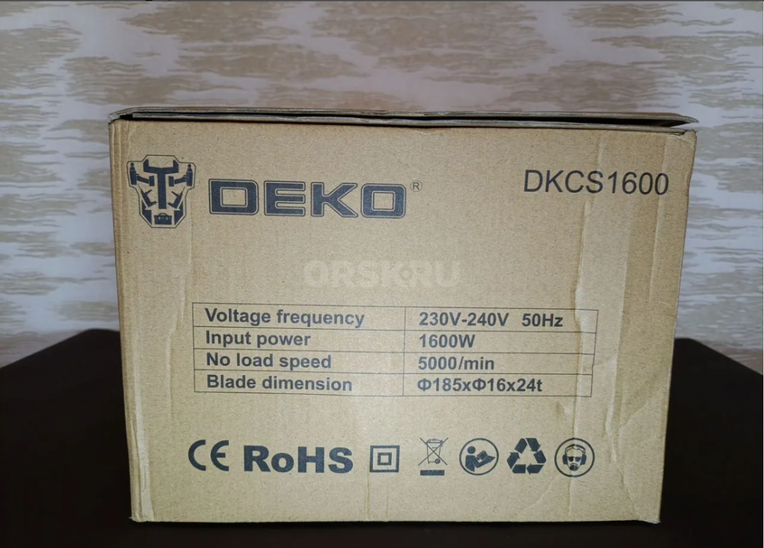 Пила дисковая DEKO 1600 Вт 185mm

Название бренда: DEKO
Номер модели: DKCS1600
Происхождение: Ки - Орск