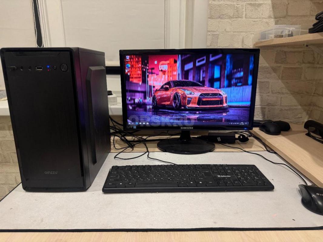 4х ядерный компьютер в сборе с монитором клавиатурой и мышкой - Орск