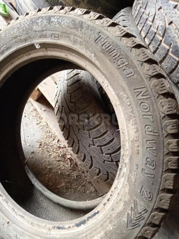 205 55 r16 , 1 шина  зимняя шипованая  почти новая   тунга. - Орск