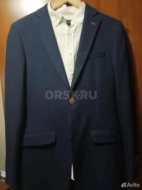 Продам пиджак темно синего цвета в отличном состоянии! - Орск