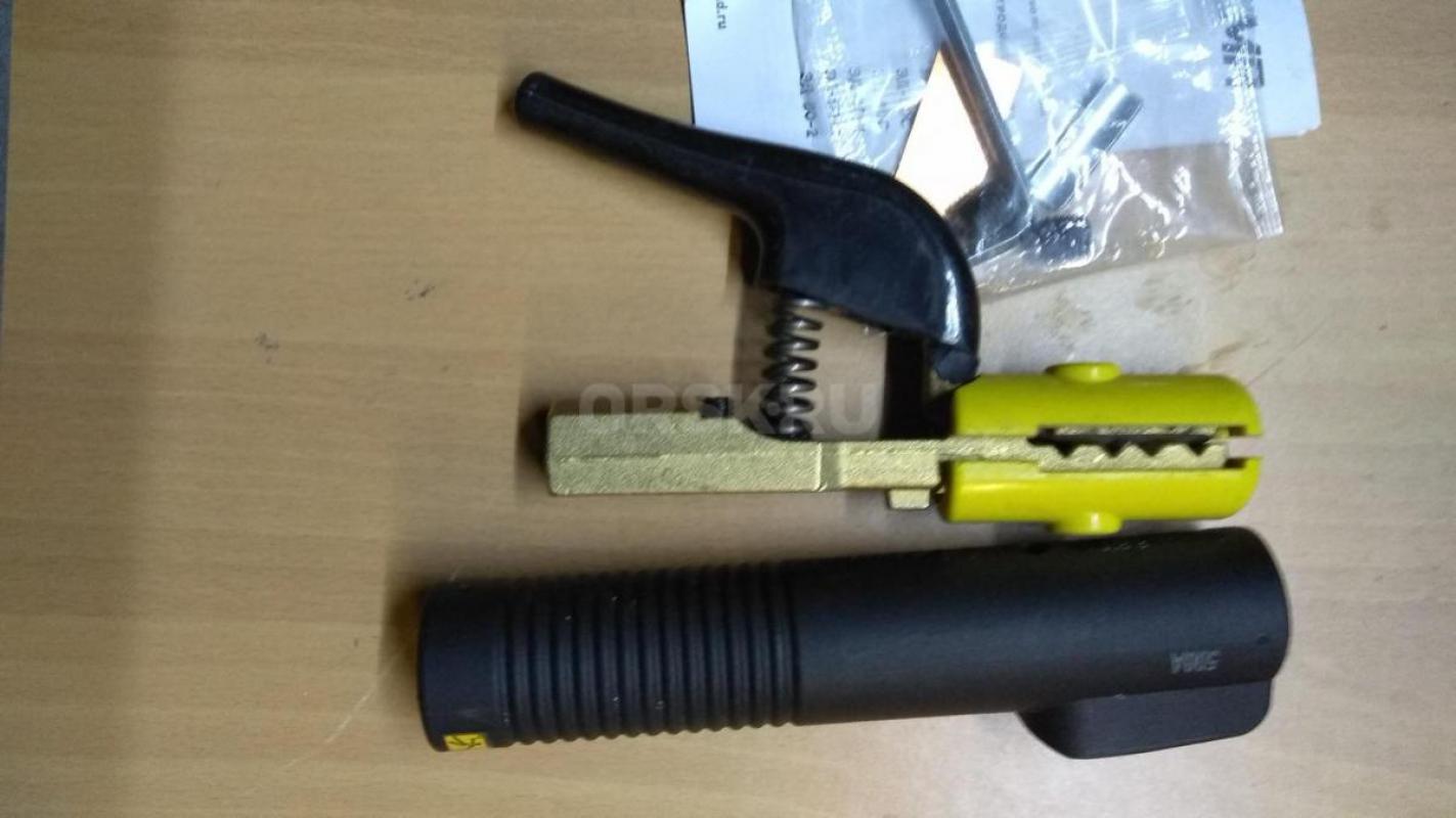 Держатель сварочных электродов 500ампер, латунь - Орск