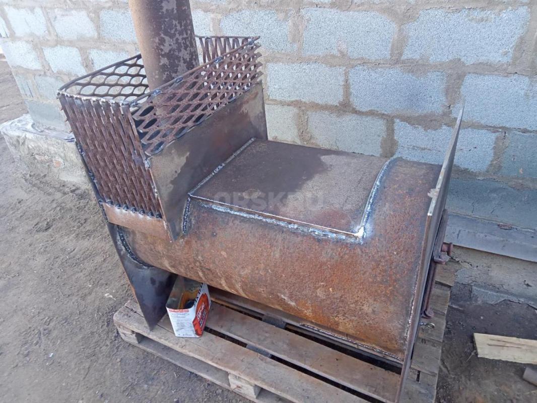 Продам печь для бани из трубы 530 все вопросы по телефону. - Новоорск