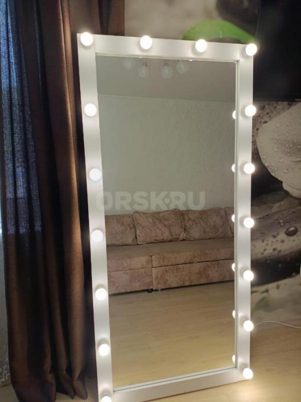 Продам зеркалос подсветкой, напольное - Орск