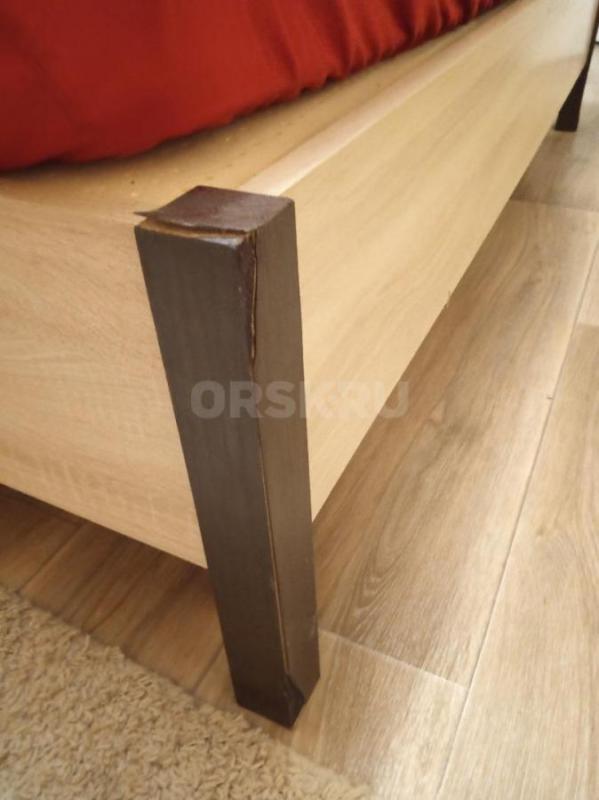 Продам кровать 160х200, с ортопедической решеткой, с матрасом, б/у. - Орск