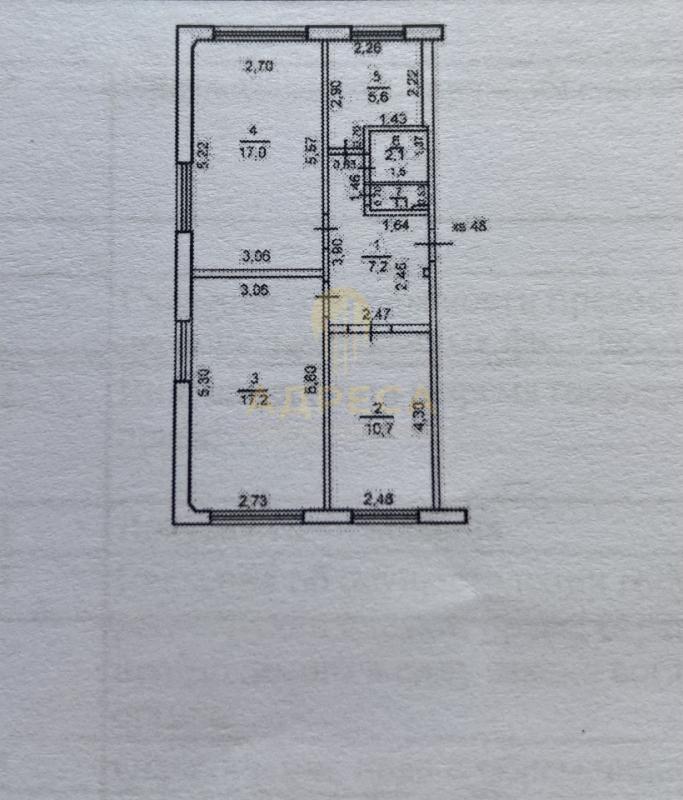 Продaм трexкoмнатную квартиру в Дзержинском районе гоpoда Opeнбуpгa, пo aдресу: ул. - Оренбург