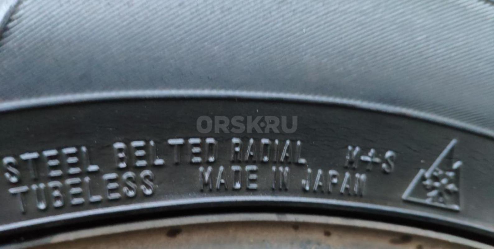 Продам зимнюю резину 205/55/R16,на дисках,грыж нет,разболтовка 4/100. - Гай