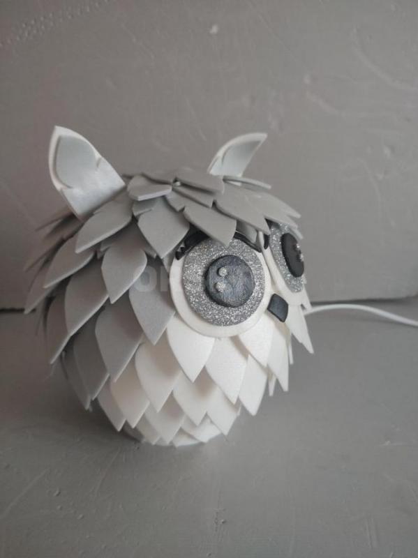 Милые и забавные совушки-светильники ручной работы,ждут своего хозяина. - Орск