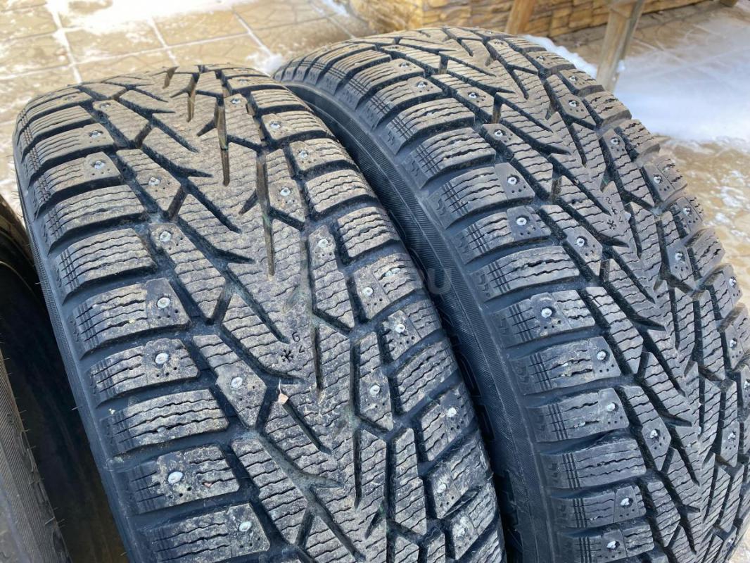 Продам на Рено Дастер комплект зимних колес Nokian Tyres Nordman 7 SUV 215/65 R16. - Орск