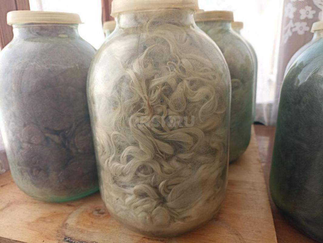 Продам козий пух.  250 руб -100гр. - Орск