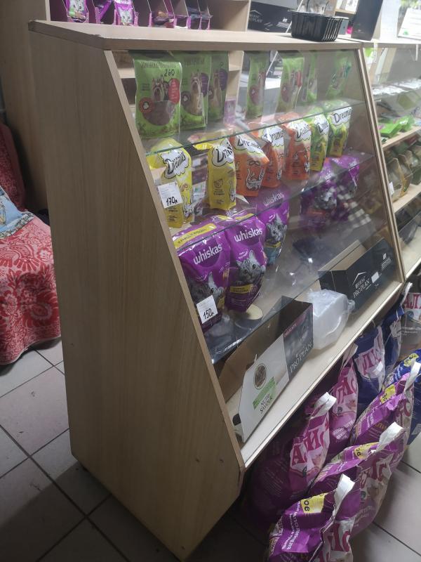 Продам по символическим ценам торговое оборудование:стеллажи, прилавки, весы M-ER-2шт,онлайн касса,, - Новотроицк