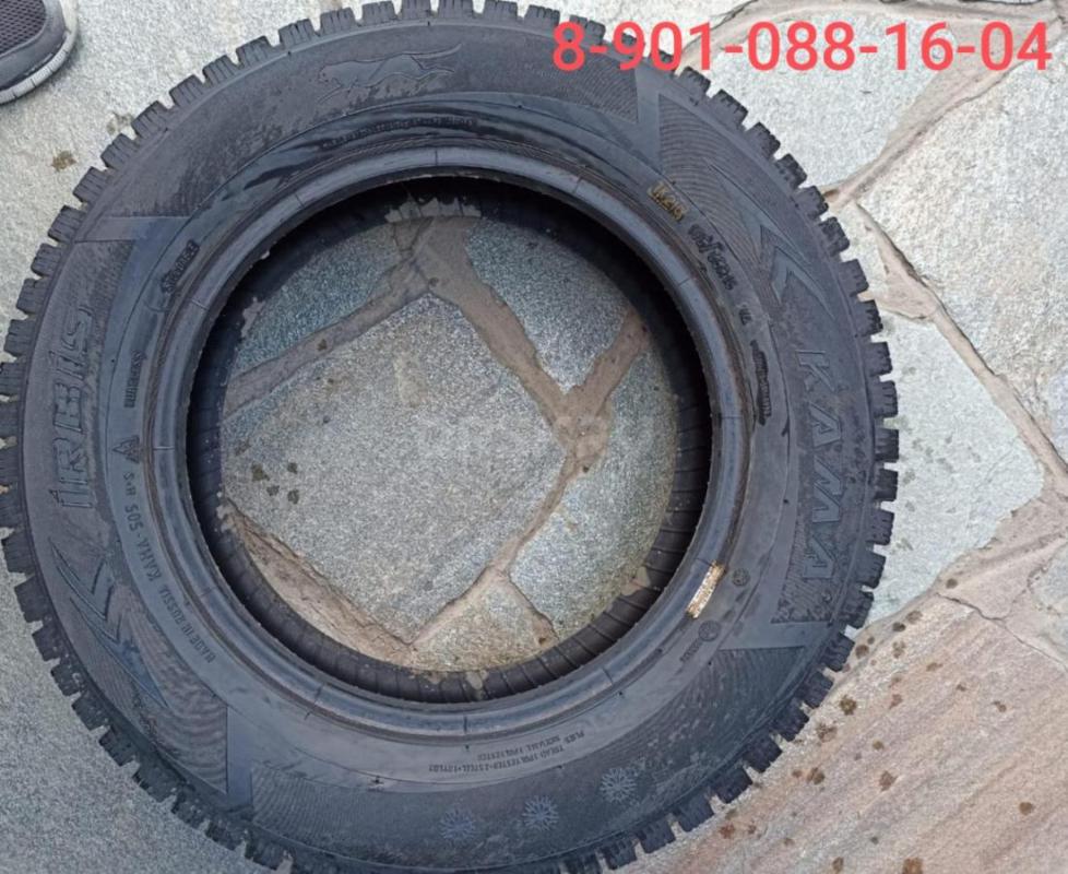 Продам комплект зимней резины KAMA-505 IRBIS 91Q. - Орск