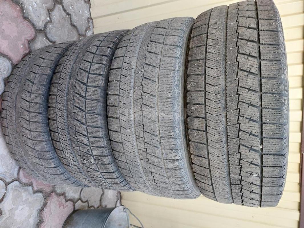 Липучка Bridgestone 205/55/R16 на литых дисках разболтовка 5х114,3 ЕТ 55, DIA 67,1. - Орск