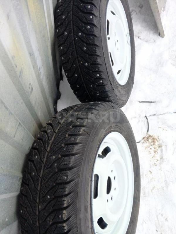 Продам зимние колеса R13 в сборе отбалансированные готовые к установке - Орск