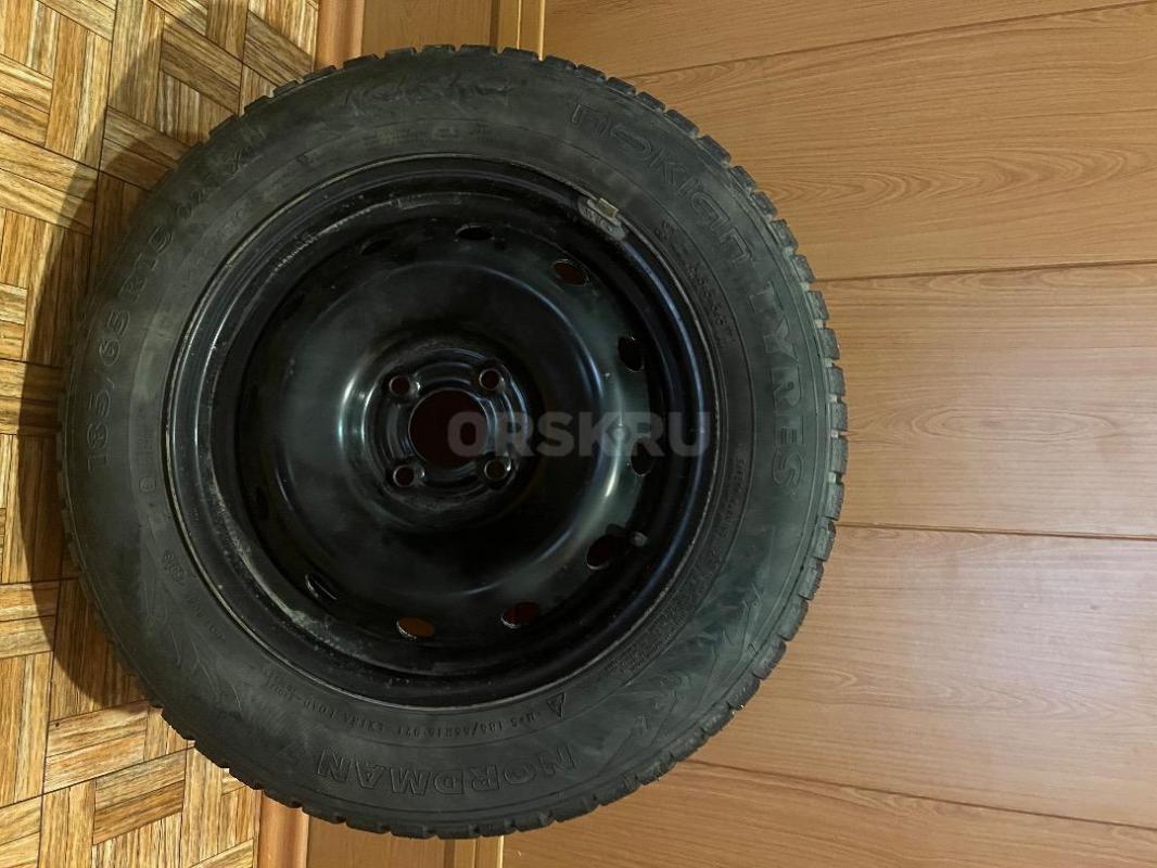 Продам зимняя резина в хорошем состоянии, на штампах r15 - Орск