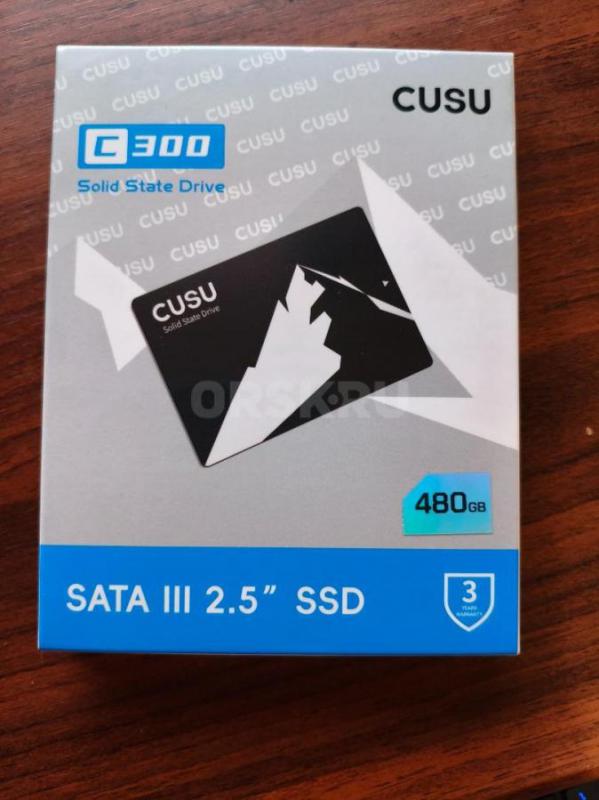 Новый твердотельный накопитель CUSU C200 SATAIII. - Орск