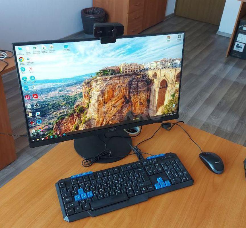 Моноблок MSI - Процессор Intel Core I3, оперативка 8 Гб, диск SSD 256 Гб, лицензионная Windows 10. - Орск