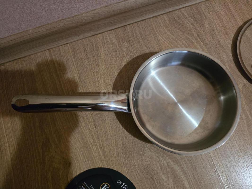 Сковорода Катюша София 18 см с крышкой нержавеющая сталь
Серия «София» - посуда из высококачественн - Орск