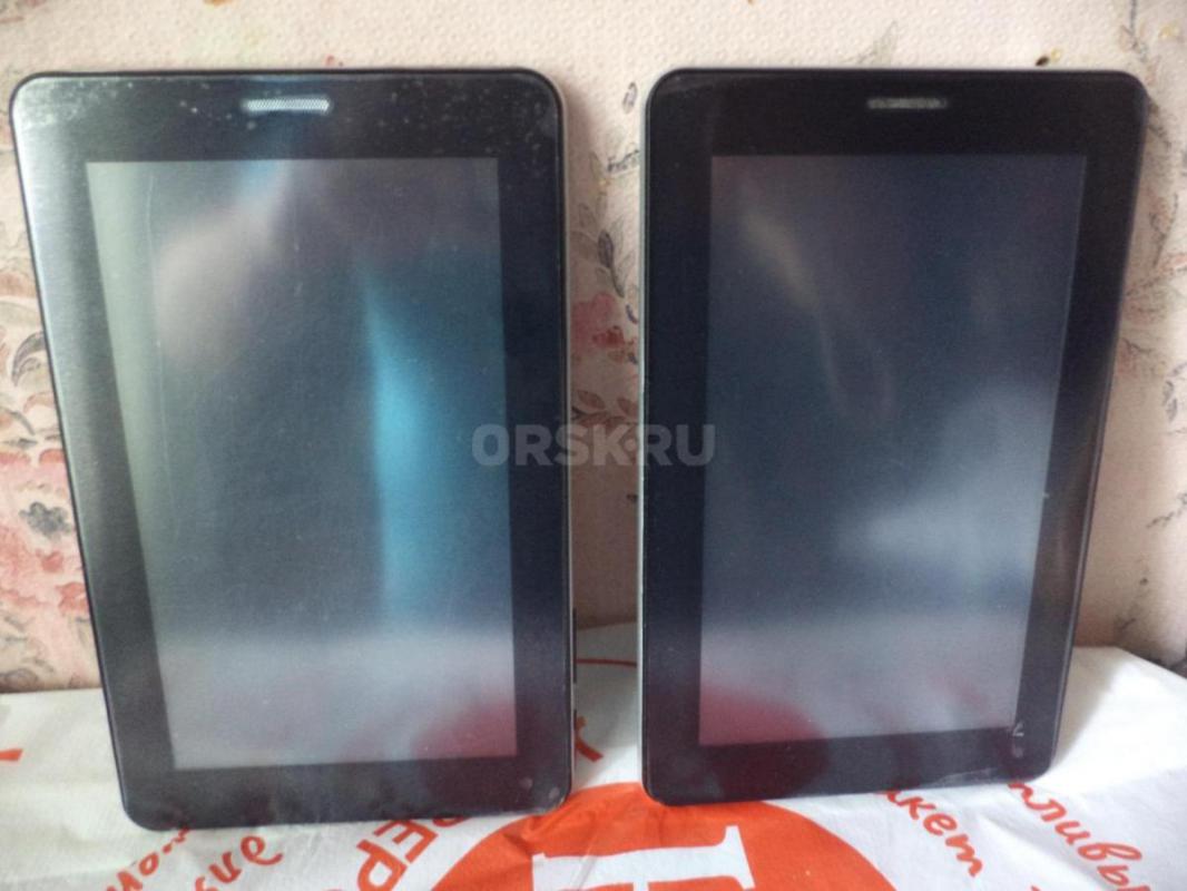 Два планшета Мегафон Логин 2 простые, хорошее состояние по 2000р. - Орск