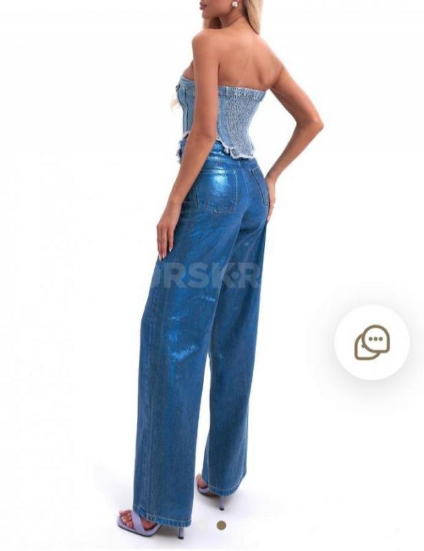 Продам новые стильные джинсы с напылением, бренд малина бонита, размер 42, отличное качество, все ин - Орск