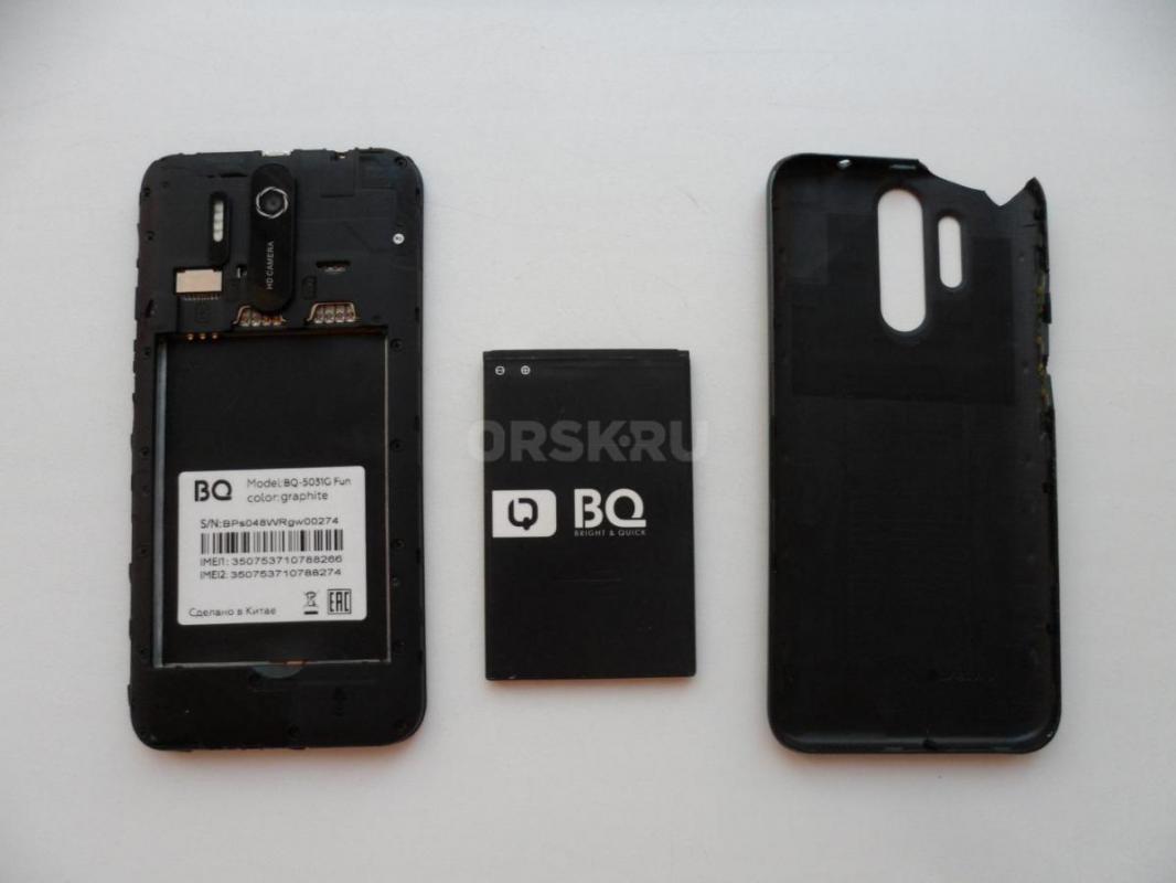 Смартфон BQ-5031G Fun 
Смартфон BQ-5031G  в цвете графит. - Новотроицк