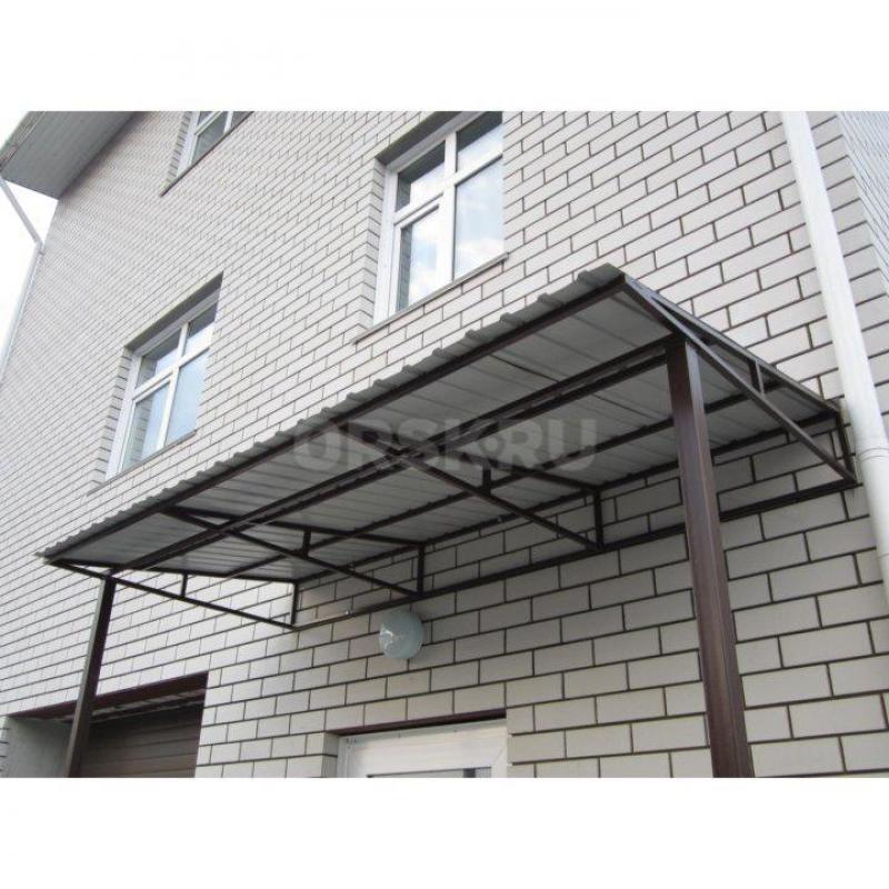 НАВЕСЫ, КОЗЫРЬКИ, ПЕРИЛА - изготовление и монтаж. - Орск