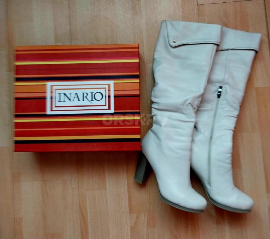 Сапоги белые за 3500 руб.!!! - Орск