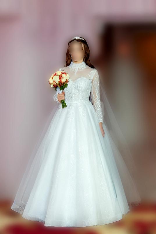 Предлагаю Вашему вниманию изысканное свадебное платье, которое ждет свою новую обладательницу. - Гай