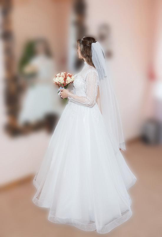 Предлагаю Вашему вниманию изысканное свадебное платье, которое ждет свою новую обладательницу. - Гай