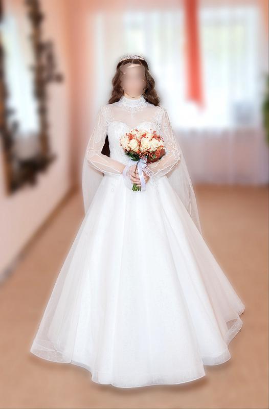 Предлагаю Вашему вниманию изысканное свадебное платье, которое ждет свою новую обладательницу. - Гай