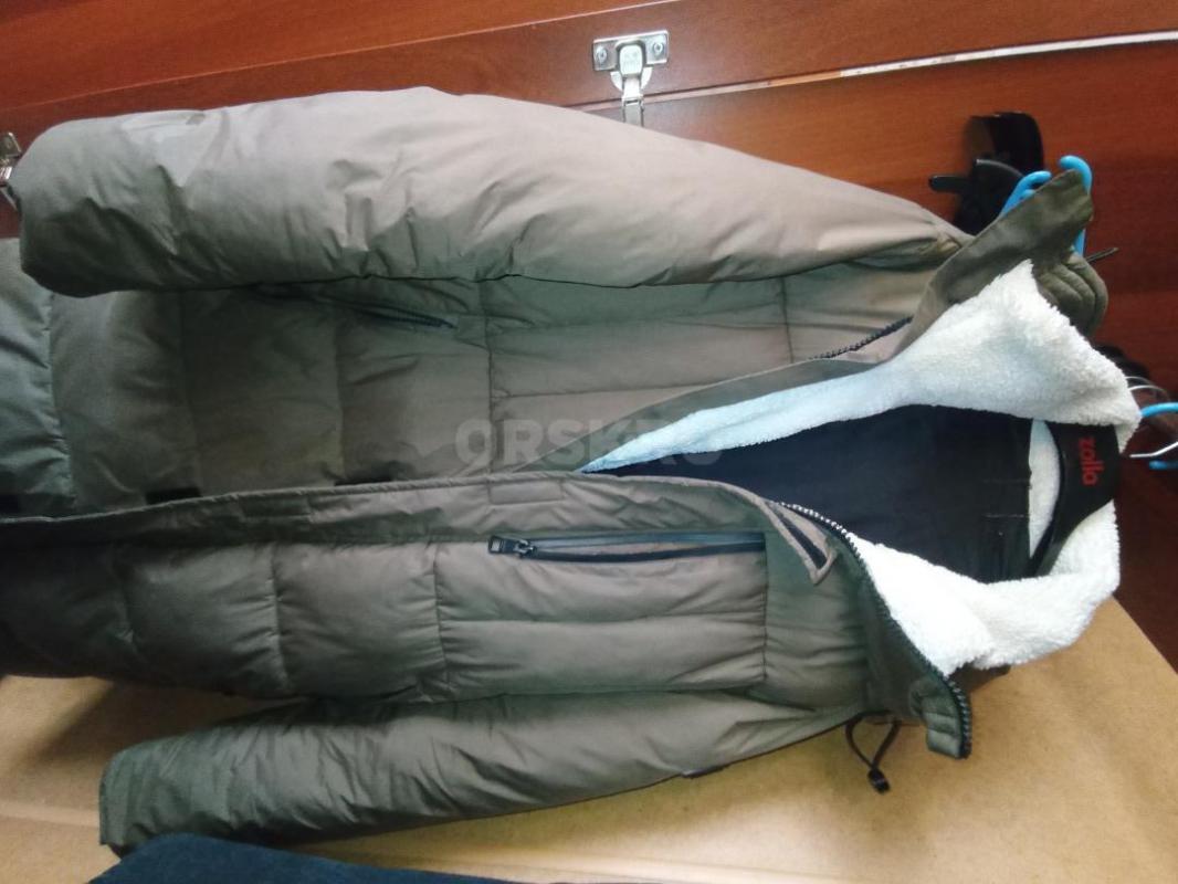 Пуховик беж унисекс, 50-52 размер, отличное состояние. - Орск