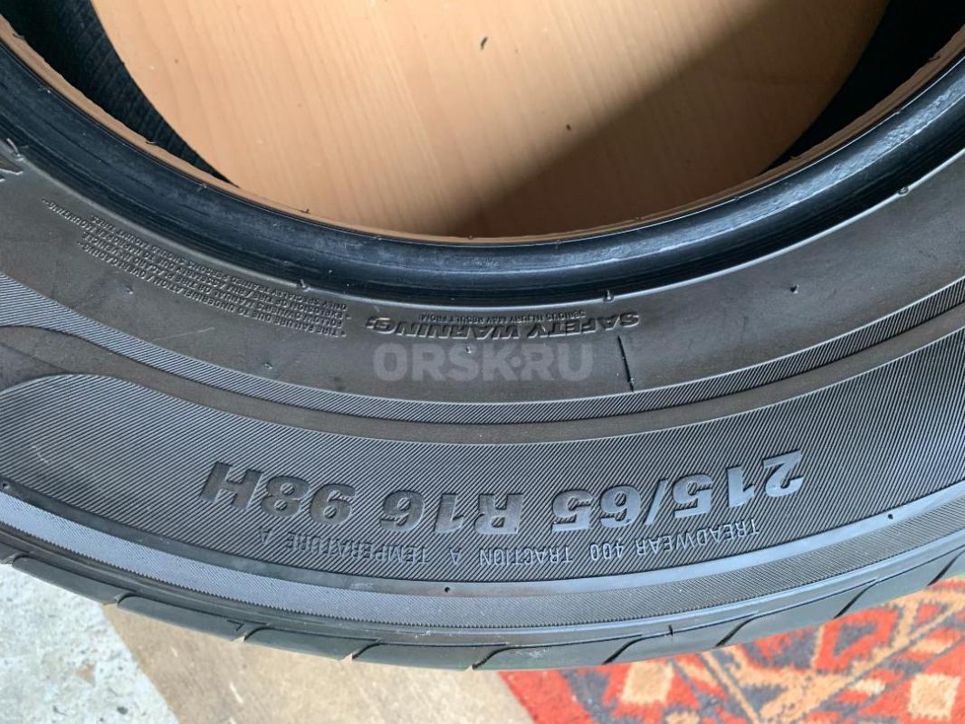 Продам комплект летних импортных шин Маршал в идеальном состоянии. - Орск