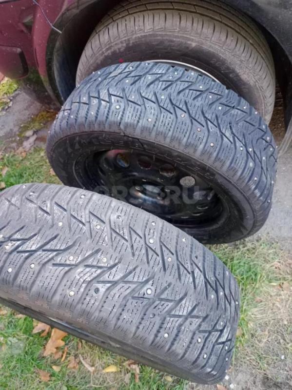 Продам зимнюю шипованную резину Sailun Ice Blazer WST3 205/55 R16 94T XL в хорошем состоянии. - Орск